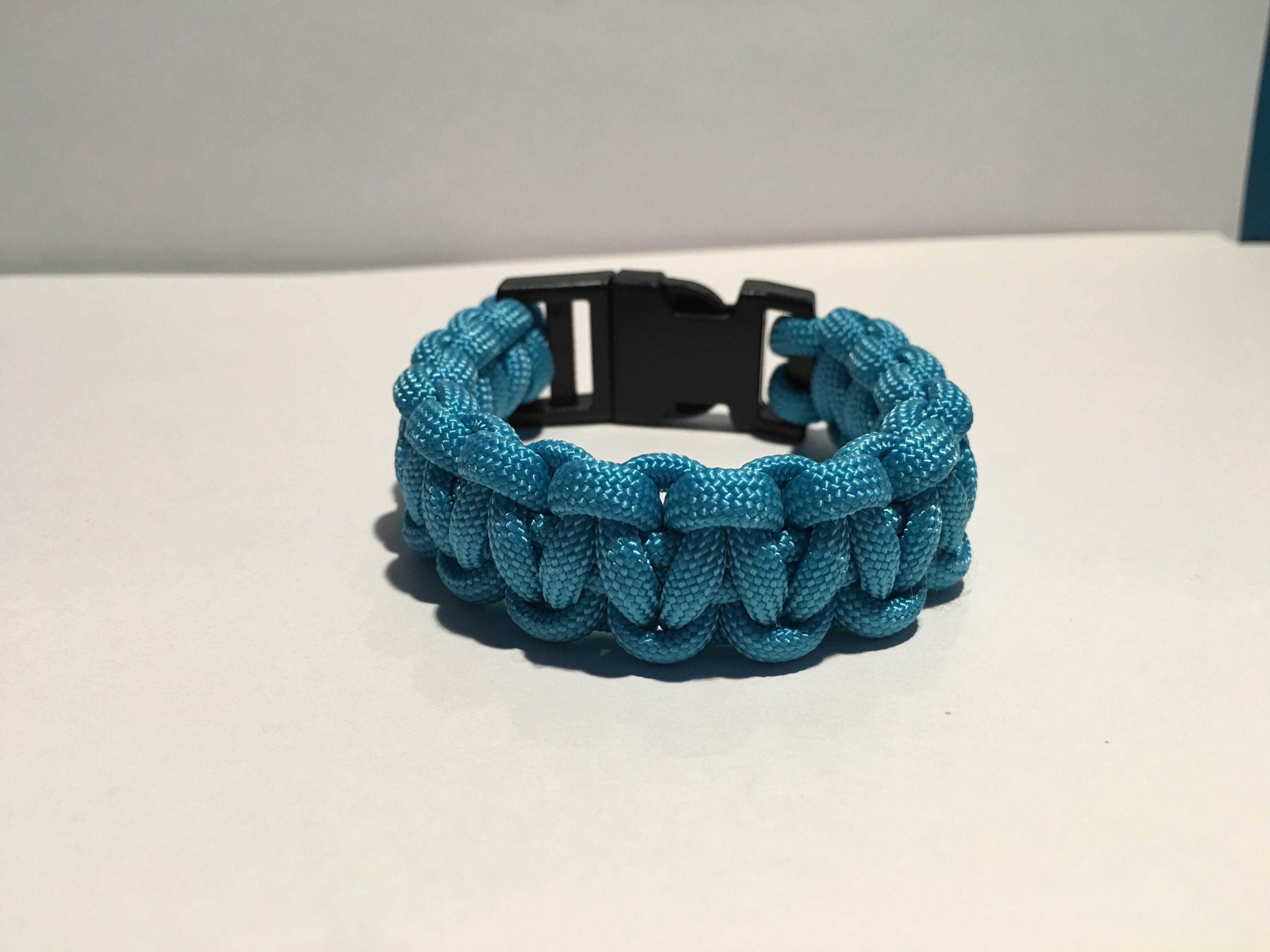 Aerial Light Blue Paracord Bracelet