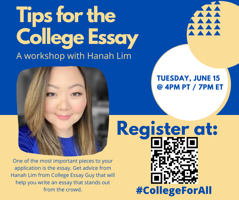 Tips for the College Essay (2)