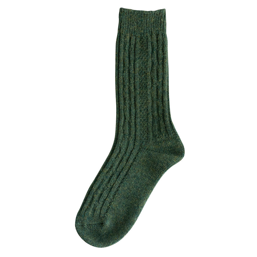 サムネイル： Wool Cable Socks