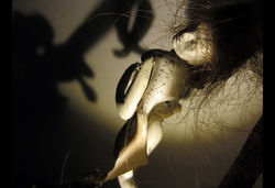 TRESPASSER, with tattoo detail