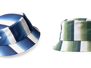 小倉織のバケットハットでおしゃれな行楽を