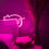 Küçük resim: Pembe Kedi Neon Led Tablo