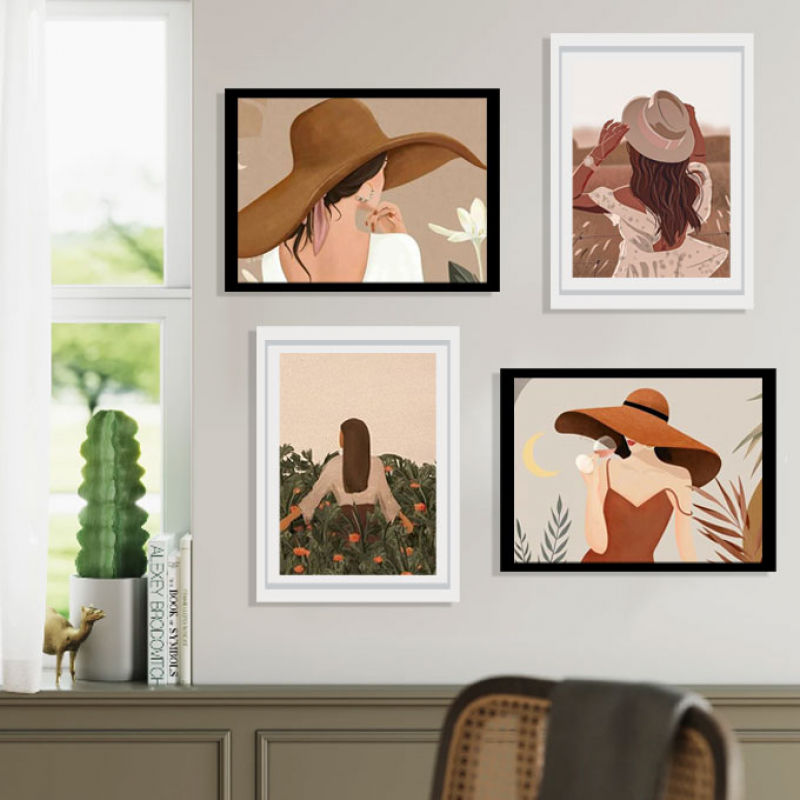 Küçük resim: Yapışkanlı Sök Tak Çerçeveler 20x30cm - 2'li Paket