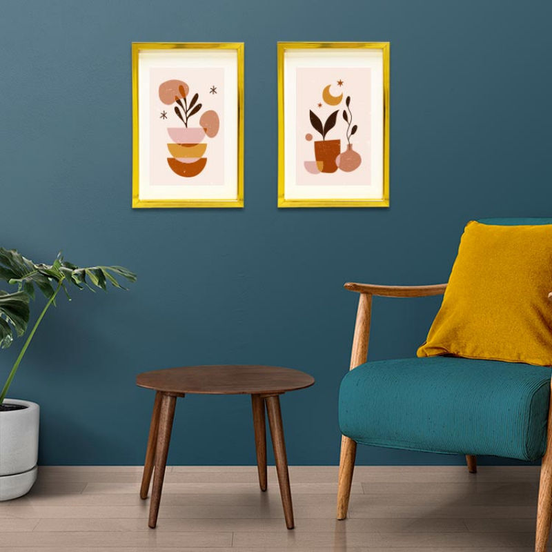 Küçük resim: Yapışkanlı Sök Tak Çerçeveler 30x40cm - 2'li Paket