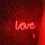 Küçük resim: Love Neon Led Masaüstü / Duvar Lambası