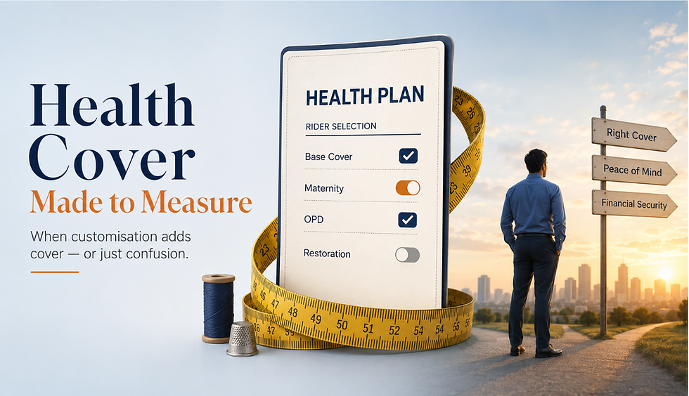 Modular Health Insurance: The Freedom That Comes With Fine Print