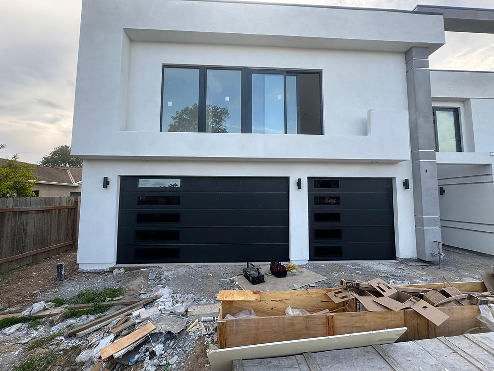 Denver residential garage door with precision alignment and durable finish