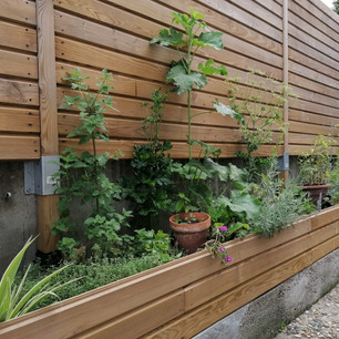 Garden Design, Landscaping, Landscape Design, Block Paving, Contemporary Fence