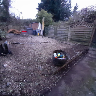 Before, Garden Design, Landscape Design, Landscaping, Block Paving, Patio, Turf, Fencing