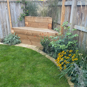 Garden Design, Landscaping, Landscape Design, Block Paving, Bespoke Seating