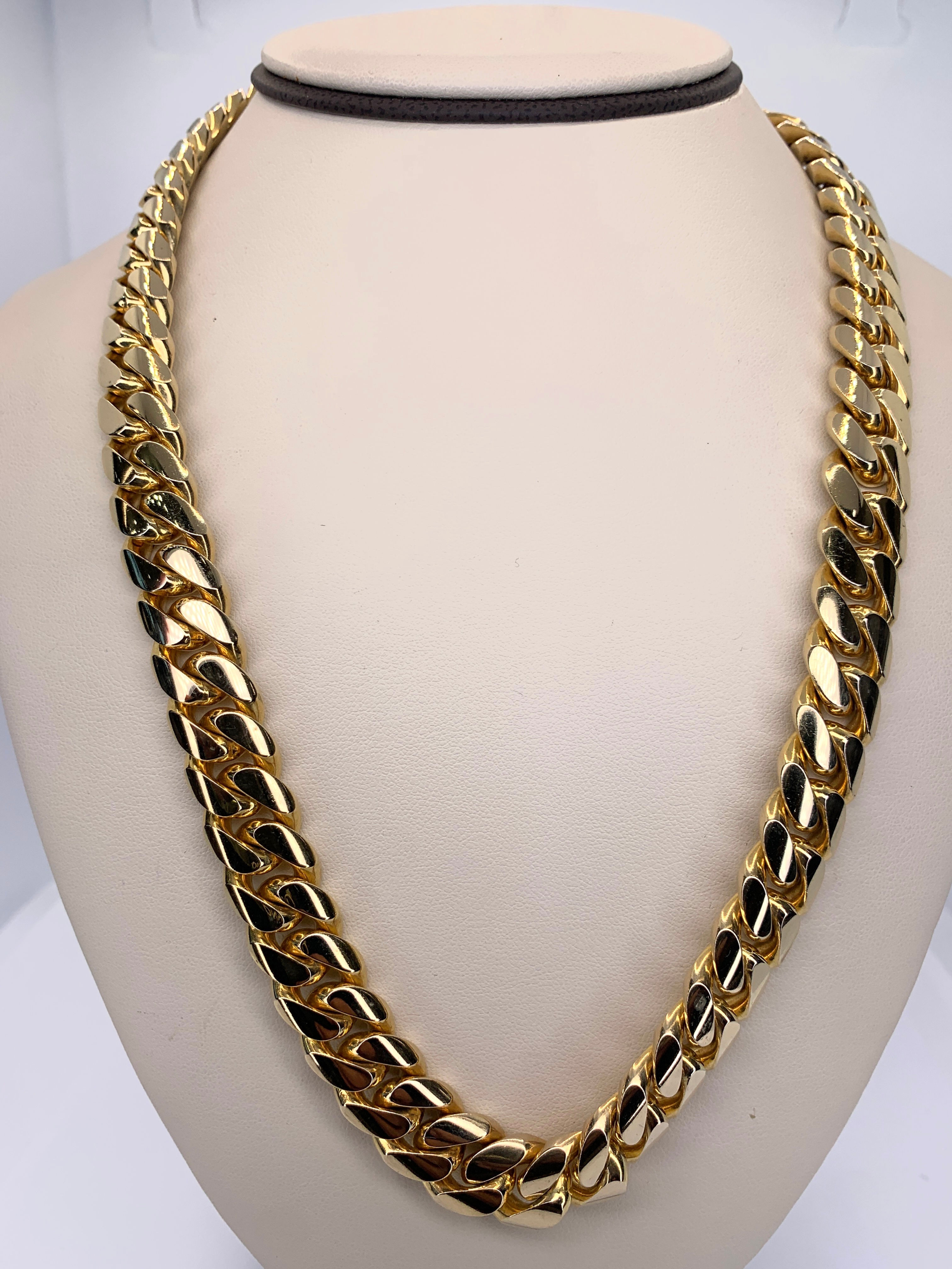 Cubanlink chain 10k 283.1g 14mm 22”