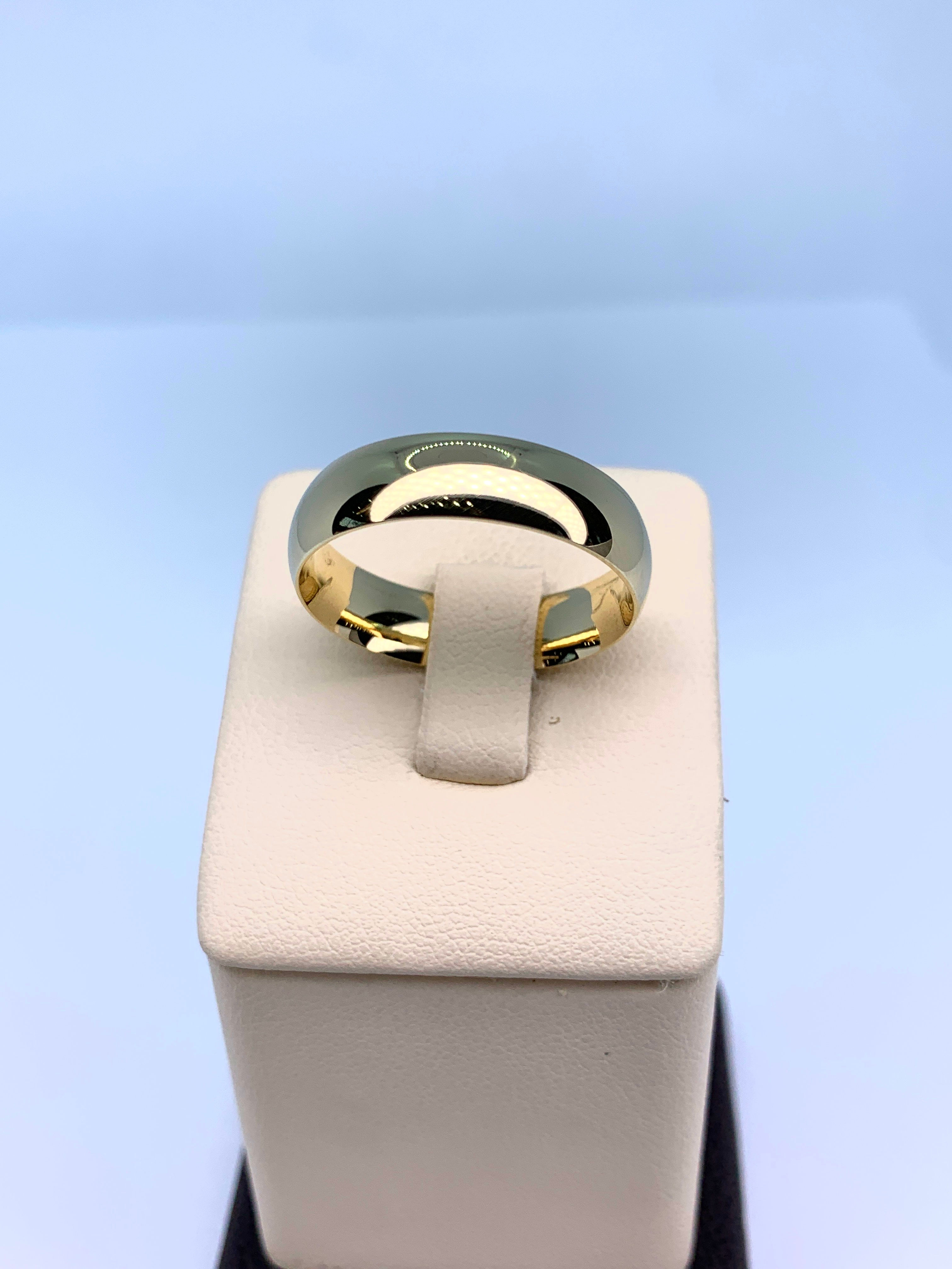 Engagement ring for him 14k, size 12