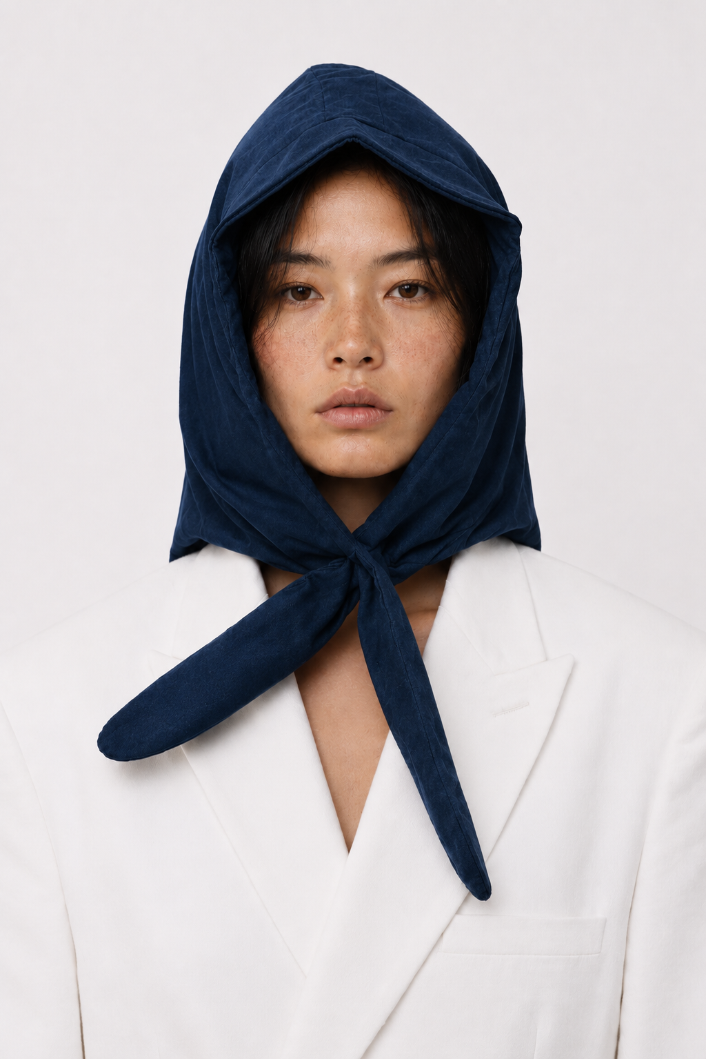 Margot Winter Waterproof Hat in Midnight Blue Front