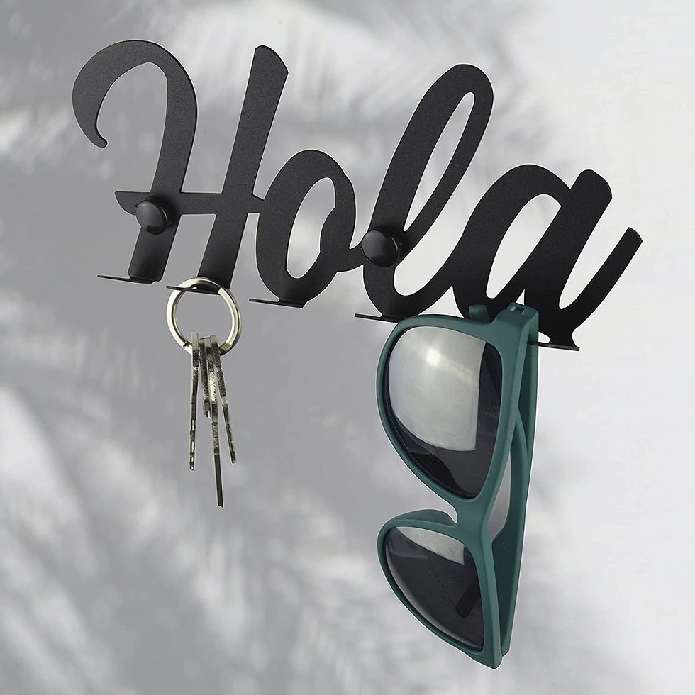 Miniatura: Portachiavi in acciaio HOLA