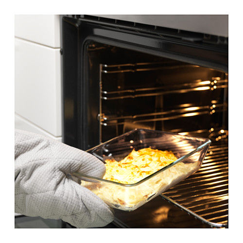 Thumbnail: Oven/serving dish, clear glass