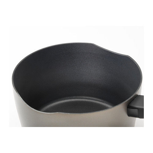 Thumbnail: Saucepan with lid, golden-brown