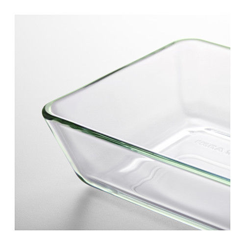 Thumbnail: Oven/serving dish, clear glass