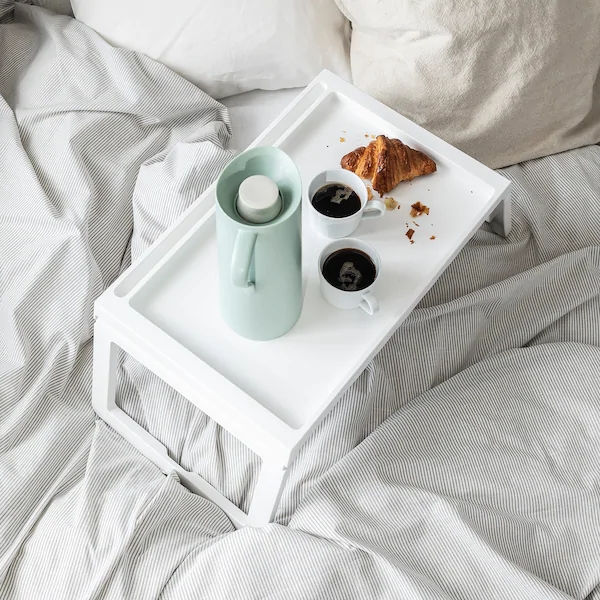 Thumbnail: KLIPSK
Bed tray, white

Product size
Length