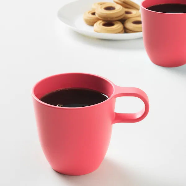 Thumbnail: TALRIKA
Mug, light red, 25 cl/4 pack 