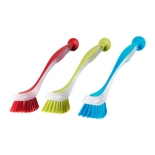 Dish-washing brush, assorted colours