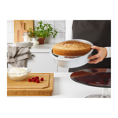 Thumbnail: Loose-base cake tin, silver-colour