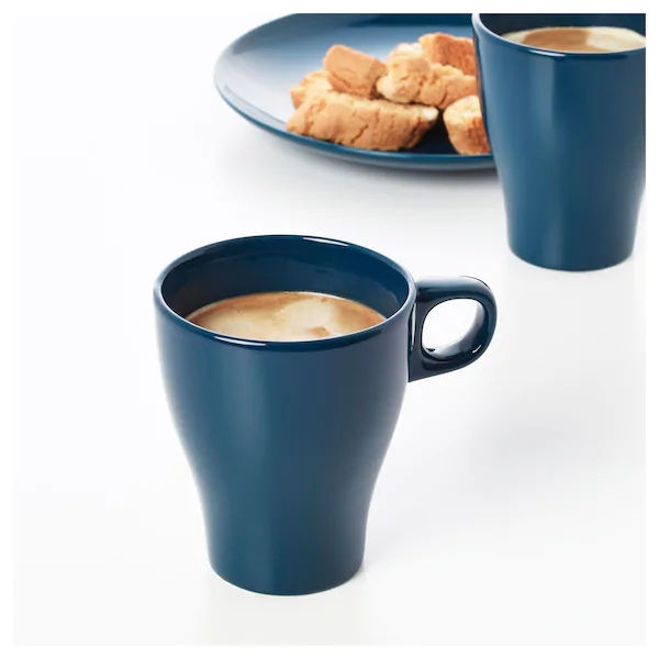 Thumbnail: FÄRGRIK
Mug, dark turquoise, 25 cl
