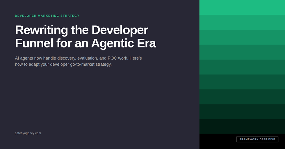 Rewriting the developer funnel for an agentic era