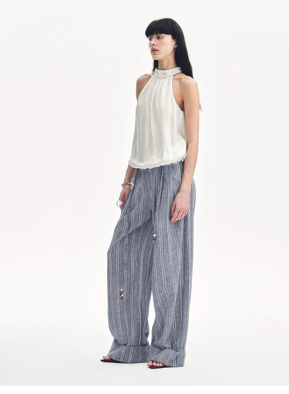 Thumbnail: "Light and Shadow" Retro Posey Halter Neck Vest