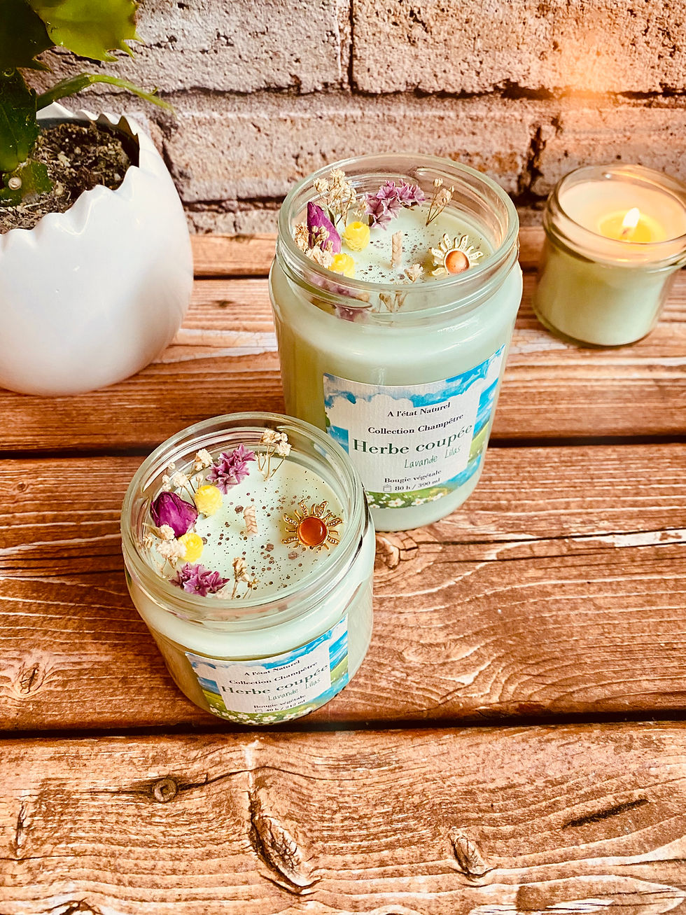 Miniature : Bougie Herbe coupée