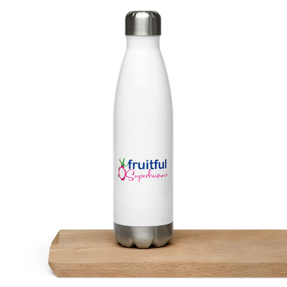 Fruitful Superhuman Stainless Steel Water Bottle