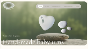 New Client Website: My Pebble Urn