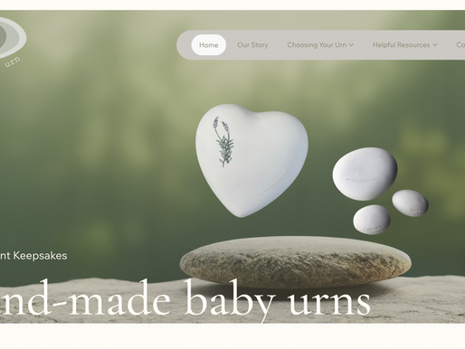 New Client Website: My Pebble Urn