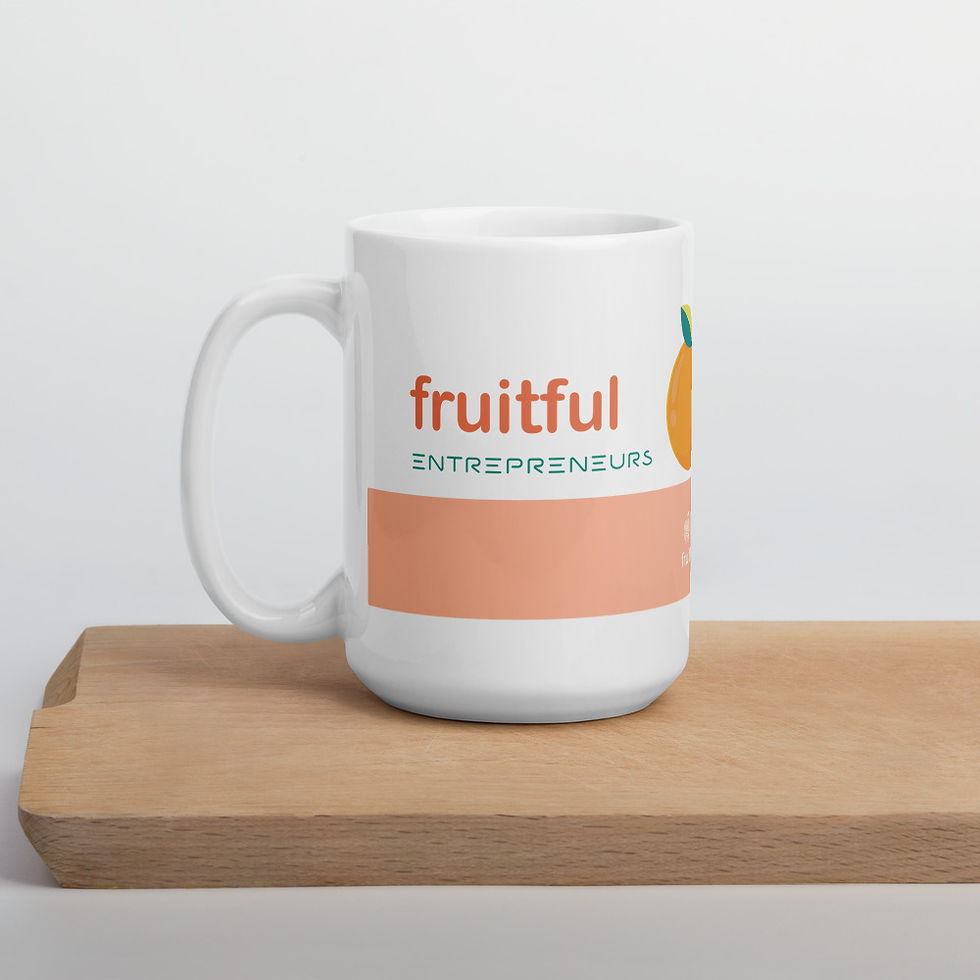 Thumbnail: Squeeze the Day - White glossy mug