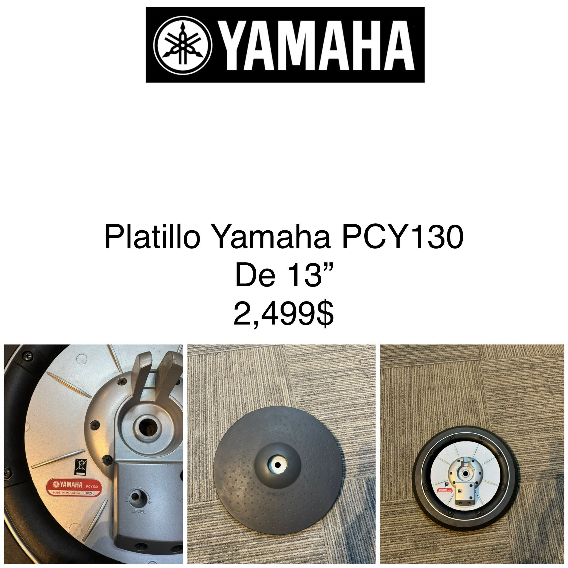 Plato Yamaha 13” 