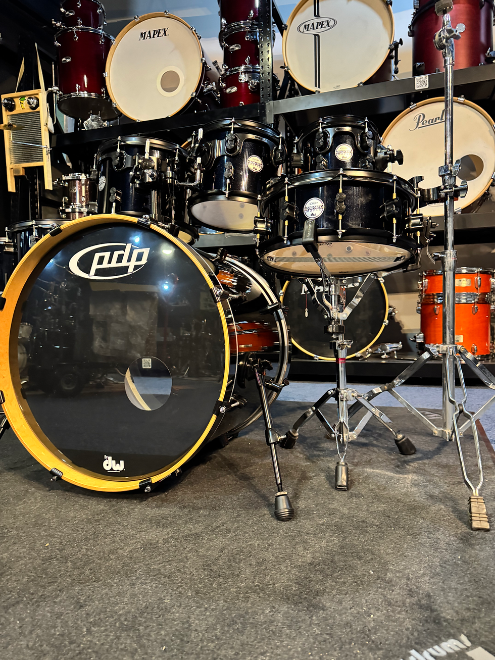 Miniatura: Pdp Concept Maple 7 pz Black Sparkle Laca 