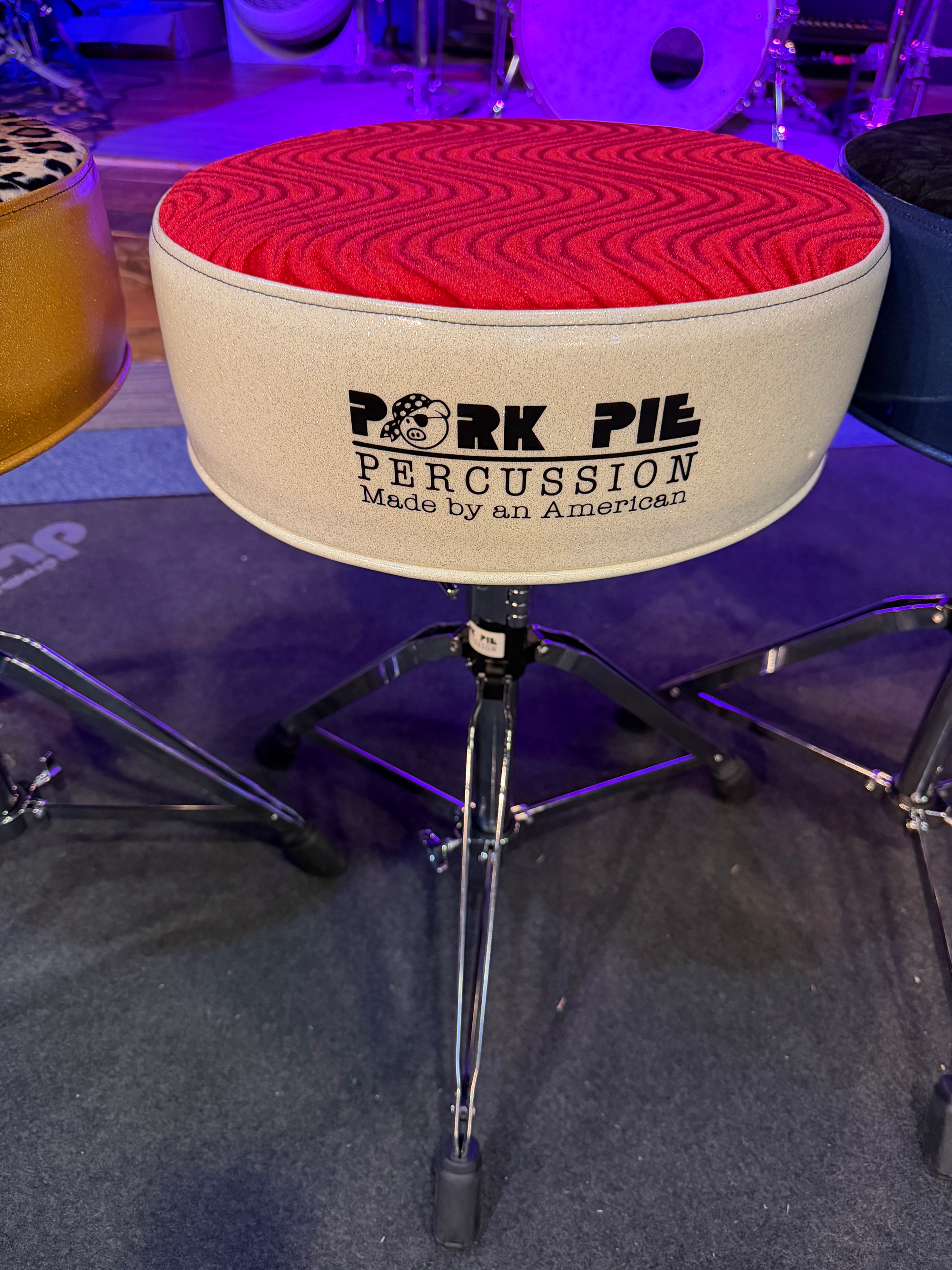 Banco pork pie de tornillo