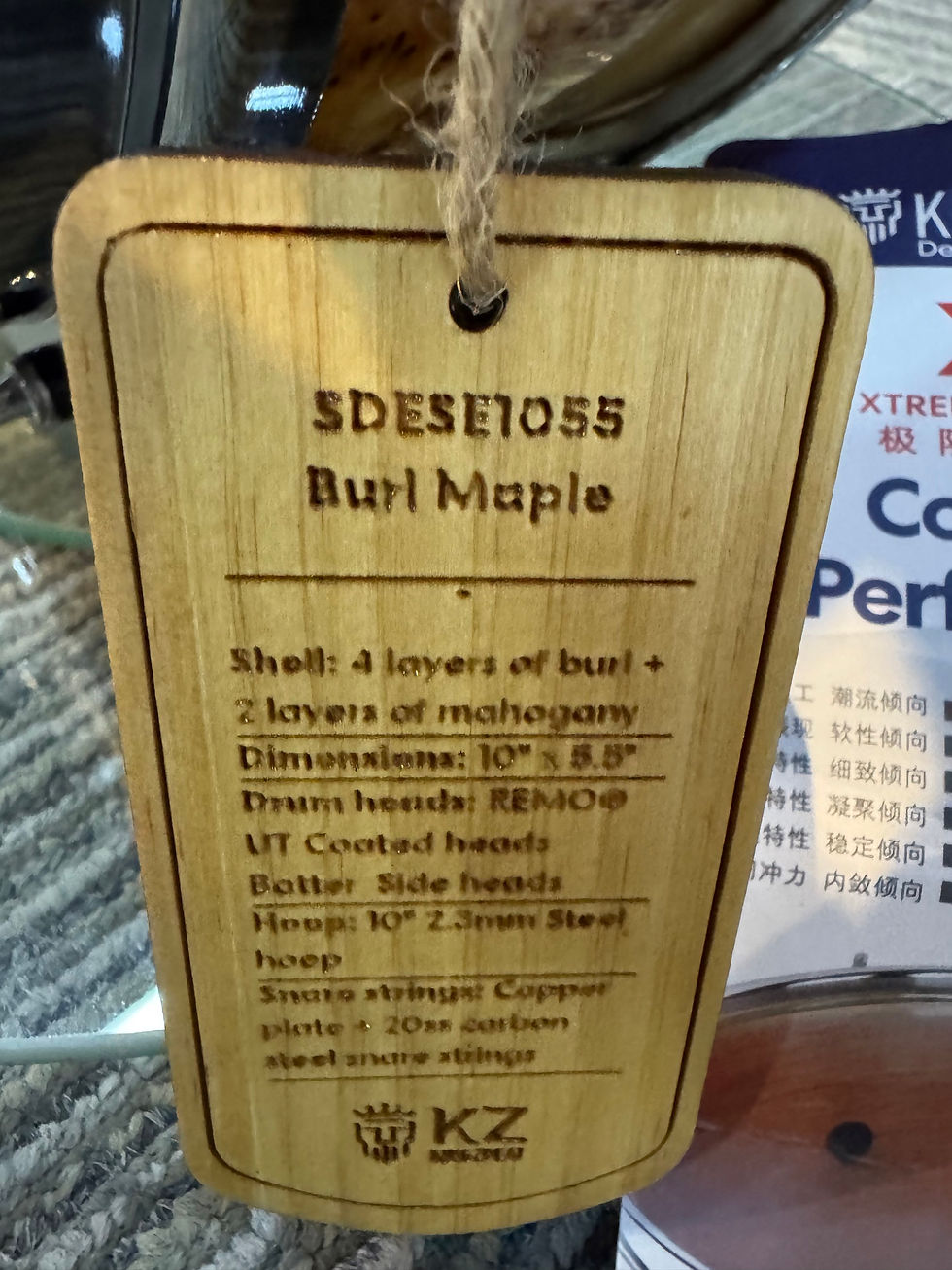 Miniatura: Kingzbeat de 10 x5”  MAPLE 