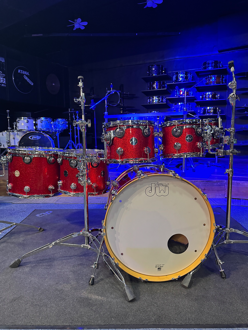 Miniatura: Bateria DW Collectors Red Sparkle