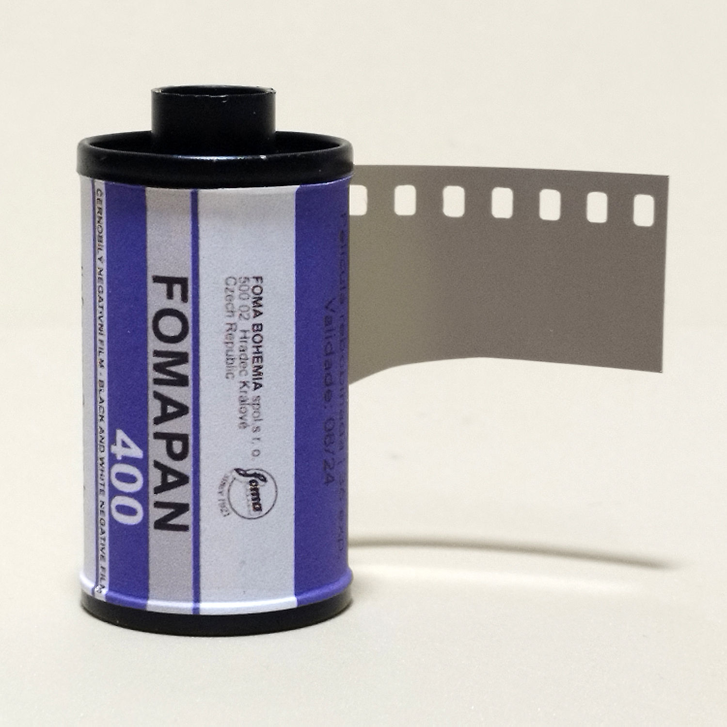 Filme Fomapan 400 Preto & Branco - Rebobinado