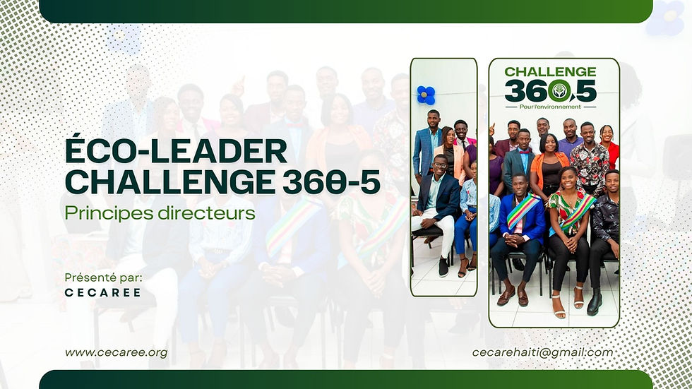 Appel à candidature Eco-Leaders Challenge 360.5 pour l'environnement