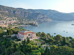 Villa Ephrussi de Rothschild and its gardens,       la vie en rose  