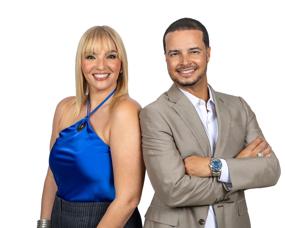 Legal team. Left, Lcda. Alexandra Rosario. Right. Lcdo. Héctor Collazo
