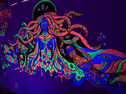 Muurschildering Rauwkostfestival