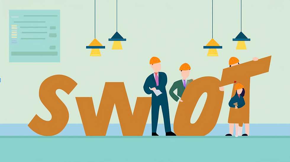 SWOT分析×事業継続計画
