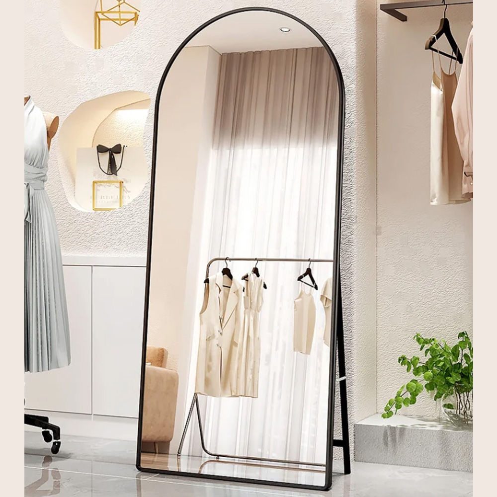 Luxury Black Arch Mirror (65 x 170 cm)