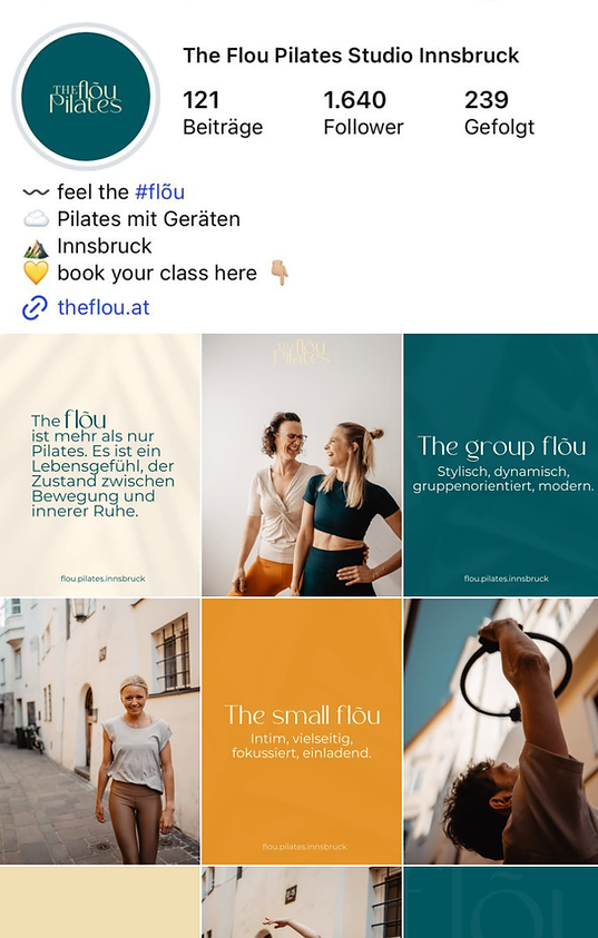 The flõu Pilates Instagram