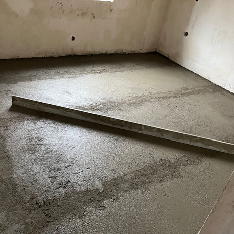 Chape fraîche, travaux de rénovation, BATI-LULASHI EPINAL