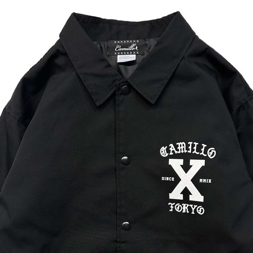 CAMILLO TOKYO FUCKIN CITY V2 COACH JACKET (BLACK) | CAMILLO
