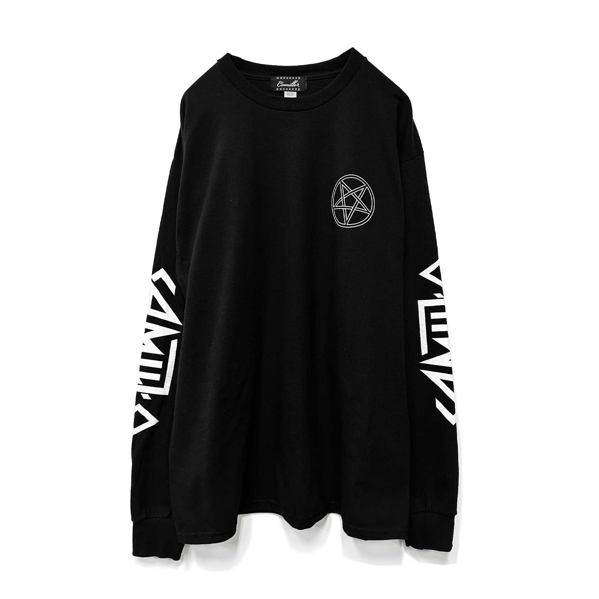 CAMILLO  NY THRASH LONG SLEEVE TEE (BLACK)