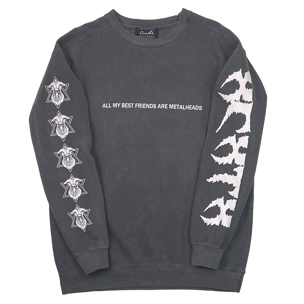 サムネイル： CAMILLO DEVIL CREWNECK SWEAT ( PEPPER )